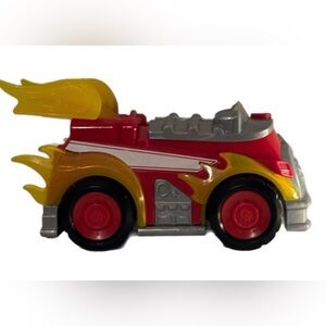 Paw Patrol Mighty Pups Marshall’s Deluxe Firetruck Toy Lights Sound Works EUC
